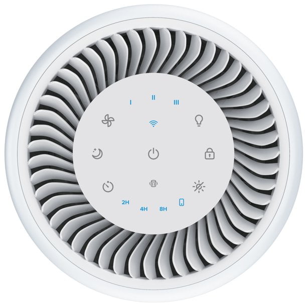 Open Box Levoit Core 200S True HEPA Air Purifier for Home Large Room Allergy and Asthma with Voice Control Smart Energy Star Gray