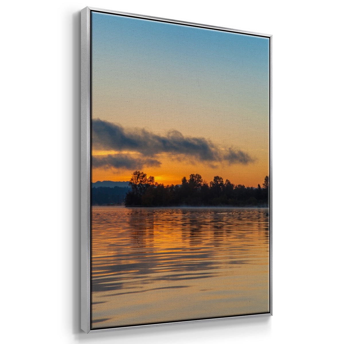 Molten Gold Framed Premium Gallery Wrapped Canvas - Ready to Hang