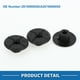 thumbnail image 4 of Tuerca de Escudo de Salpicadura del Arco de la Rueda del Guardabarros Frontal Unique Bargains No.2019900050 para Mercedes-Benz S350 Plástico Negro 5 Pcs, 4 of 6