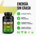thumbnail image 2 of ZENZEI Suplemento Inteligente Unlimited Energy Energia Sin Crash Guaraná Cafenia ZEN ZEI Cápsulas, 2 of 6