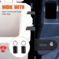 thumbnail image 4 of samman RZR Cooler Mounts Bracket with UTV Anchor Work with Ozark 26 Cooler Compatible with Polaris RZR XP Turbo 2PCS, 4 of 5