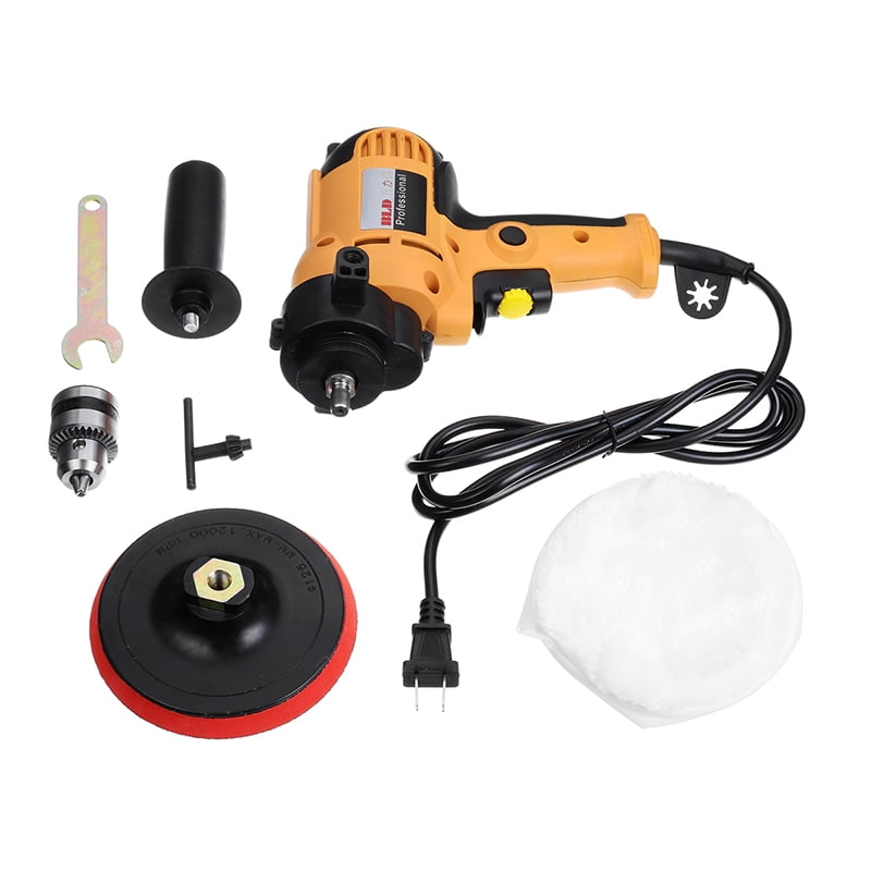 220V 700W Car Electric Polisher Dual Use Buffing Waxer Polishing Waxing