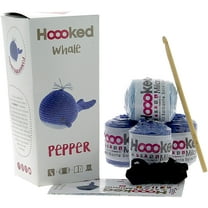Hoooked Whale Pepper Yarn Kit W/Eco Barbante Yarn-