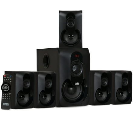 Acoustic Audio AA5301 Bluetooth Powered 5.1 Speaker System Home Theater Surround