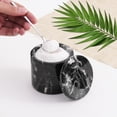 thumbnail image 6 of Radicaln Marble Salt Cellar with Lid and Spoon 4 inch Black Handmade Small Seasoning Containers - Decorative Spice Jars, Sugar Bowl with Spoon & Flaky Salt Dish for Kitchen Countertop Storage, 6 of 7