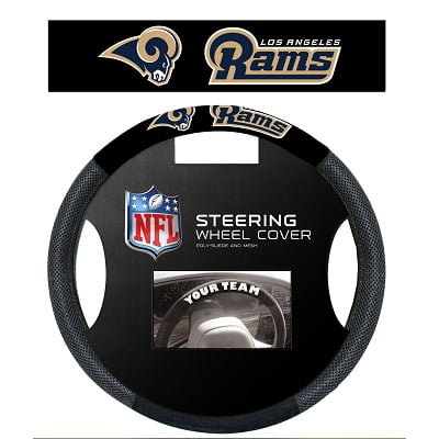 - Poly-Suede Steering Wheel Cover Los Angeles Rams - 98541