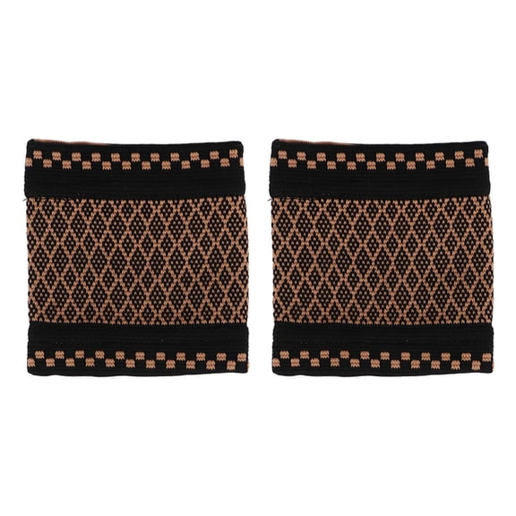 2-Pack Copper Arch Support Knitting Compression Brace for Thin Ventilation and Foot Protection