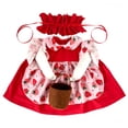 thumbnail image 3 of Aurorax Fall Porch Goose Outfit 19 inch,Goose Clothes for Cement Goose Porch Goose 23"/17",Lady Autumn Red Porch Goose Clothing Accessories for Outdoor Lawn Yard, 3 of 9