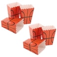 thumbnail image 2 of KAKOWELY 6 cajas de palomitas de maíz con temática deportiva para fiestas de baloncesto, cajas de golosinas, contenedores de palomitas y estuches para palomitas., 2 of 5