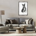 thumbnail image 4 of Stupell Industries Transitional Charcoal Dog Drawing Gray Floating Frame Canvas Art, 21 x 31, by cartissi, 4 of 8