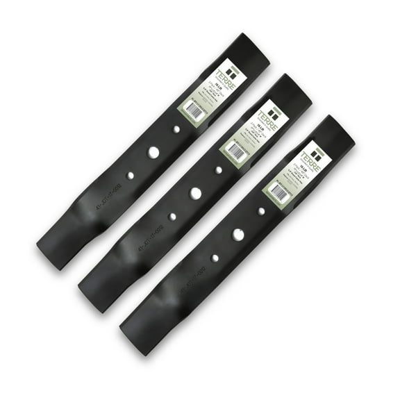 Terre 48 Inch Hi Lift Lawn Mower Blades for John Deere, Sabre, Scott's