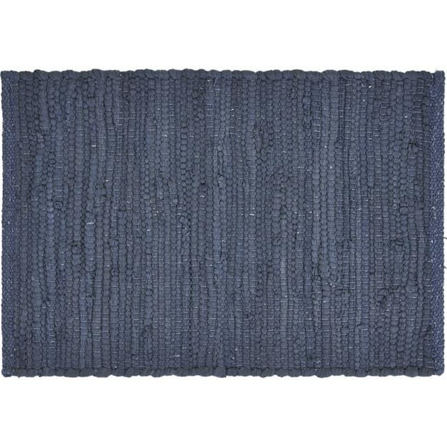 LR Resources SPECI05223TWB1117 Solide Place Mat&44; Bleu Profond