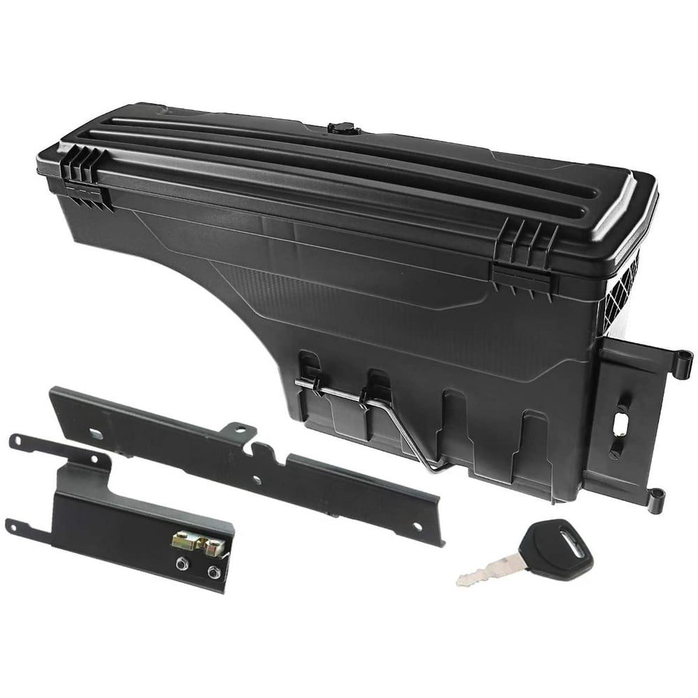 APremium Truck Bed Storage Box Tool Box Compatible with Ford F250 F