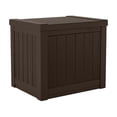 thumbnail image 6 of Suncast 17 x 22 Inch Resin 22-Gallon Patio Storage Deck Box, Java Brown (2 Pack), 6 of 9