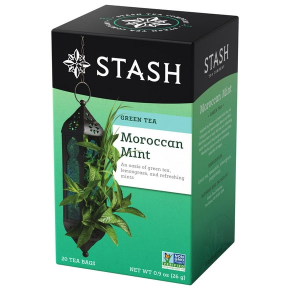 Stash Moroccan Mint Green Tea, 20 tea bags