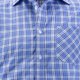 thumbnail image 3 of Blusa y camisa de manga larga con cuello vuelto para hombre, blusa informal a la moda con botones, cómoda y de manga larga con cuello vuelto, blusa de poliéster para hombre., 3 of 5