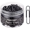 thumbnail image 1 of shiyou-Large Paper Clips, 2 Inch Black Paper Clip, 200 pcs Jumbo Paperclips, 1 of 4