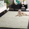 thumbnail image 3 of SAFAVIEH Ebony Cynthia Distressed Area Rug, Green/Ivory, 6' x 6' Square, 3 of 8