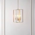 thumbnail image 6 of Safavieh Markle 4-Light 18" Industrial Metal Pendant Lights, Gold, 6 of 7