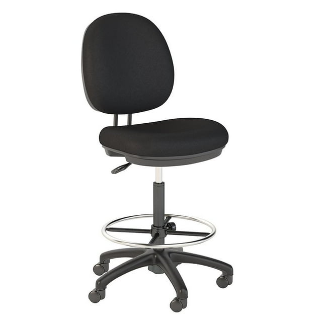 Scranton & Co Meubles Hauteur Réglable Coussiné Tabouret de Dessin en Noir