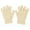 Beige, variant on Plush Surface Full Finger Gloves, Soft Fuzzy Thermal Winter Gloves, Warm Five-Finger Design for Student Cycling, Daily Commute and Outdoor Cold Weather Protection White