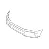 Genuine OE Volvo Bumper Cover - 39879290