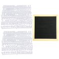 thumbnail image 5 of Dserhfy 10x10inch Felt Changeable Letter Board Message Panel Home Restaurant Decoration, 5 of 8