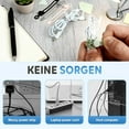thumbnail image 6 of Cord Cable Organizer, 2026 Upgrade Silicone Cable Ties, Cable Management Headphone Organizers, Reusable Cord Management Wire Organizers for Cords, Home Office Travel Gadgets, 6 of 8