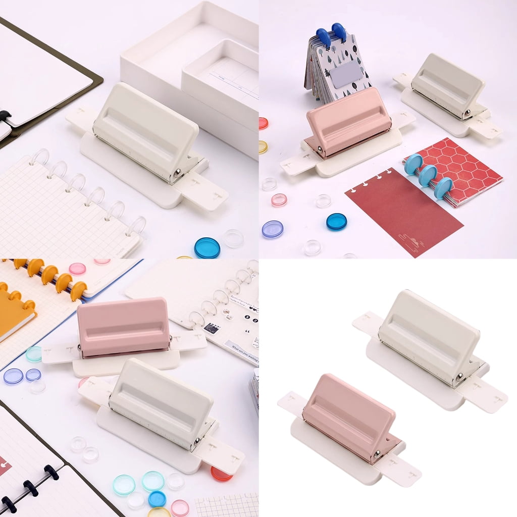 4 Holes Punch Paper Punch Manual Punching Machine Desktop Hole Puncher