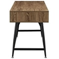 thumbnail image 4 of Modway Surplus Wood Grain and Metal Writing Office Desk With Storage Drawers In Walnut, 4 of 5