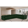 thumbnail image 2 of Meridian Furniture Ames Green Boucle Fabric Modular Sectional, 2 of 14