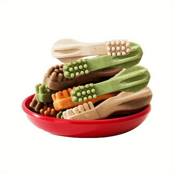 7.05oz/14.11oz(200g/400g) Dental Care with Chicken And Beef Flavor, Natural Ingredients, Natural Dog Treats, Healthy, Easily Digestible, Dog Chews Long Lasting, And High Protein, Low Fat,