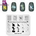thumbnail image 1 of KADS Placa de estampado de uñas Dragon Zoo Plantilla de sellos para decoración de uñas Plantilla de imagen DIY Plantilla de estampado de manicura herramientas de plantilla (ZO005), 1 of 1