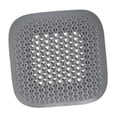 thumbnail image 4 of Protectores de drenaje para Tapón de bañera Perfecl tapete de drenaje de silicona Universal gris, 4 of 8