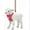 White, variant on Northern Rose White Young Sheep Lamb Goat Animal - Hand-painted Home Decor Animal Decorative Figurine - Ornament Porcelain Figurine