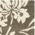 thumbnail image 5 of SAFAVIEH Florida Merrick Floral Shag Area Rug, Smoke/Beige, 3'3" x 5'3", 5 of 8