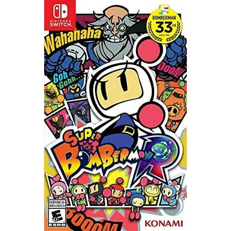 Konami Super Bomberman R, Nintendo Switch (Best Super Nintendo Games)