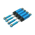 thumbnail image 1 of Amortiguador de coche RC perfecl 4 Uds. 70mm para reemplazo de vehículo camión a escala 1430 azul, 1 of 8
