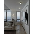 thumbnail image 2 of PRLF05L30D1SN AFX Pearl - 10W 1 LED Flush Mount In Contemporary Style-5.1 Inches Tall and 4.33 Inches Wide-Satin Nickel Finish, 2 of 2