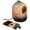 Multicolor 2, variant on PhooArto Drawstring Cosmetic Bag, Barrel Shaped Portable Travel Makeup Bags, Cartoon Penguins Pattern Large Capacity Waterproof Multifunctional Bucket Toiletry Bag