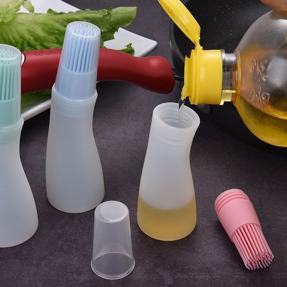 FUTUREORYY 3-Pack Silicone Oil Brushes for Barbecue, Baking, and Cooking - Kitchen Tool Set for Home Use