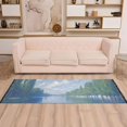 thumbnail image 2 of Yayeee Runner Rug for Bedroom 2'x6' Machine Washable Hallway Non Slip Mat, Blue Sky and River, 2 of 8