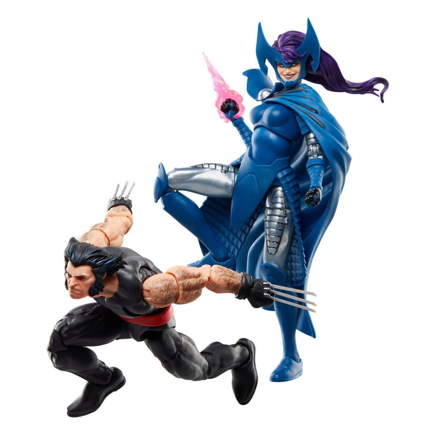 Wolverine Marvel Legends Wolverine Psylocke Action Figures