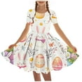 thumbnail image 1 of LOVZFMLL Robe Imprimée Mignonne pour Enfants Camisole Extensible Robe Sans Manches Robe Trapèze, 1 of 4