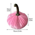thumbnail image 2 of 1pcs Simulation Pumpkin Mini Velvet Pumpkins For Fall Halloween Thanksgiving Festival Decor With Exquisite Craftsmanship, 2 of 16