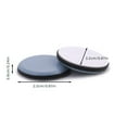 Knfih Circular Back Adhesive Self Adhesive Wear Silent Kitchen Appliances Tables Chairs Foot
