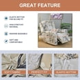 thumbnail image 2 of Recliner Slipcovers -Pieces Lazyboy Recliner Covers Recliner Couch Covers Recliner Chair Cover Non Slip Reclining Slipcovers with Storage Pockets Furniture Protector for Living Room, 2 of 6