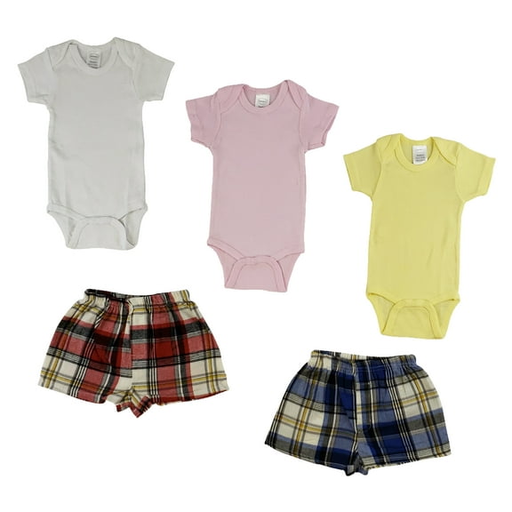 Infant Onezies and Boxer Shorts
