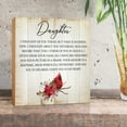 thumbnail image 7 of LifeSong Milestones "Daughter I Thought Of You" Cardinal with Poinsettia Tabletop Xmas Decor for Living Room, 7 of 7