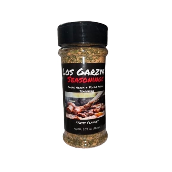 Los Garzya's Carne Asada Seasoning  & Pollo Asado Seasoning, Gluten Free, 8 oz. Bottle